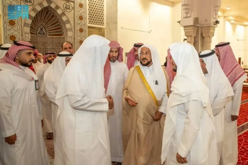 تفقد آل الشيخ جاهزية مرافق الوزارة بالمشاعر المقدسة