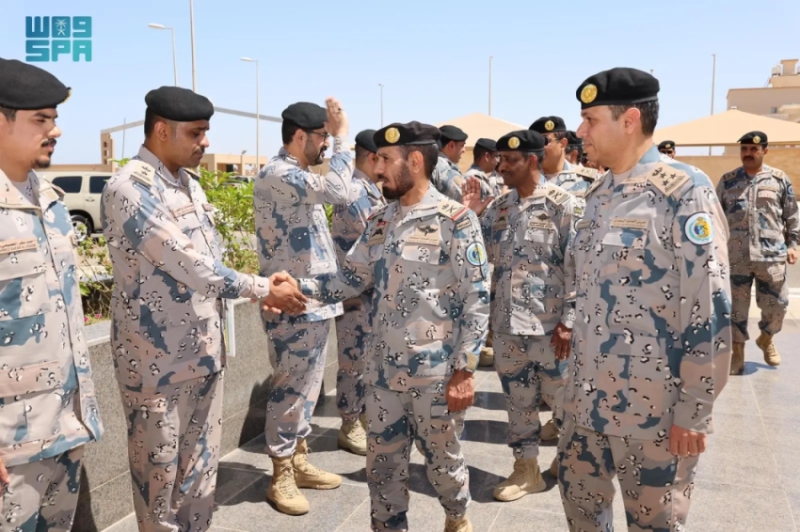 تفقد اللواء الودعاني مواقع