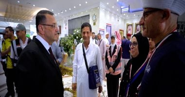 رئيس بعثة الحج يتفقد