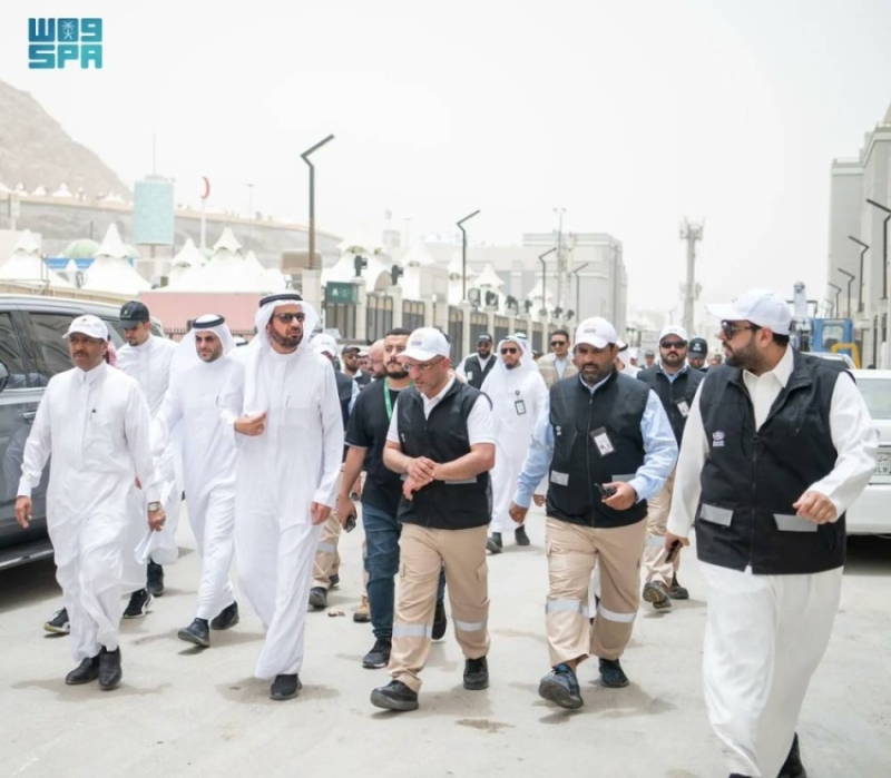 تفقد وزير الحج والعمرة