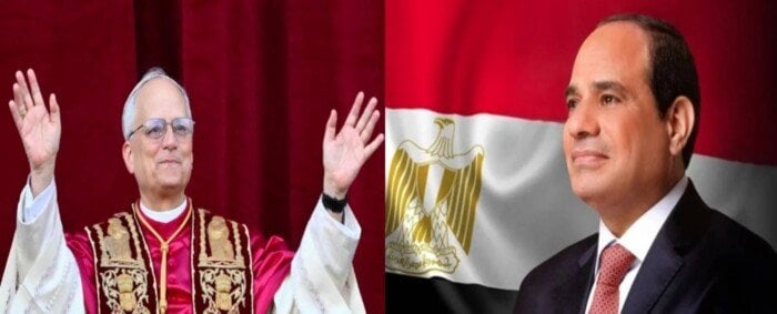 تهاني الرئيس السيسي للبابا