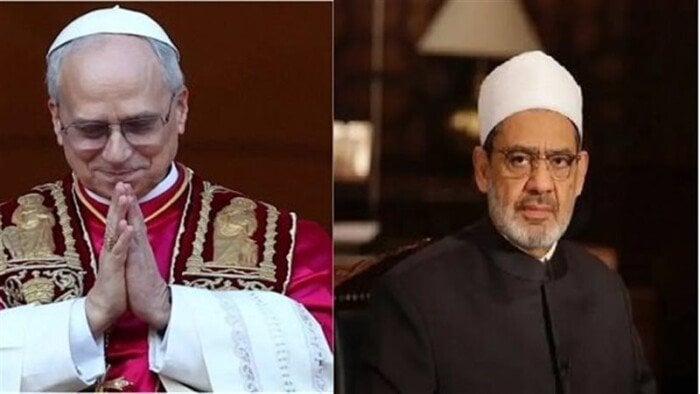 توافق شيخ الأزهر وبابا