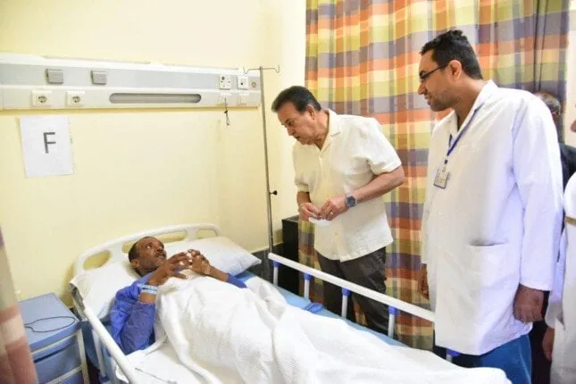 توجيهات مهمة من وزير الصحة لعلاج مصابي حوادث الطرق في مستشفى وادي النطرون