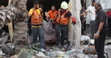 22 شهيدًا فى غزة خلال ساعات ومجزرة فى خان يونس وسط استمرار التوغل الإسرائيلى