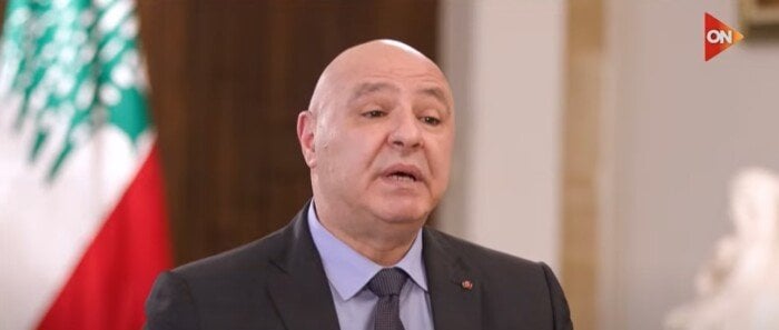 جوزيف عون يؤكد: مصر