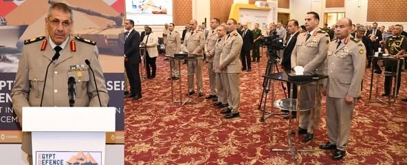 حفلا للملحقين العسكريين بمصر