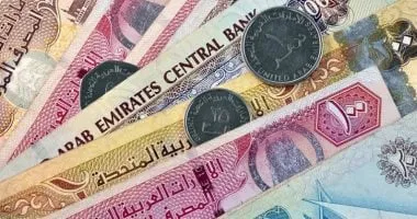 درهم الإمارات يستقر اليوم عند 13.81 جنيه للشراء في البنك المركزي