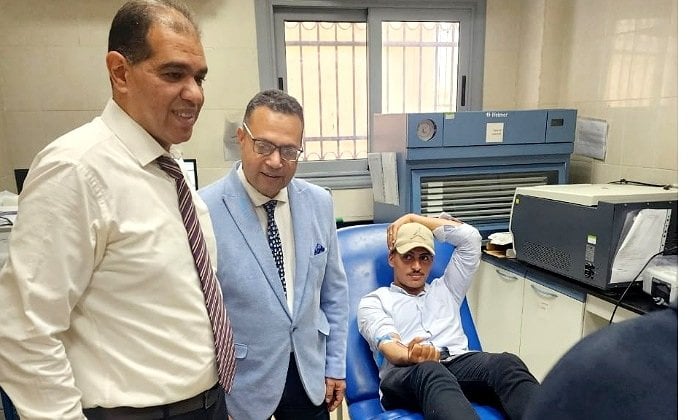 دعوة للتبرع بالدم دعمًا