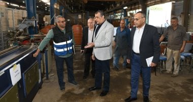 وزير الإنتاج الحربى يتفقد