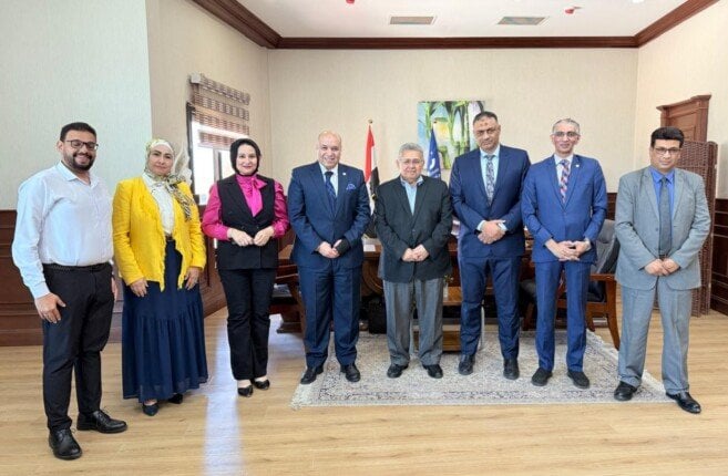 زيارة وفد الاتحاد العربي
