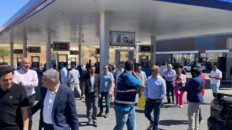 زيارة وفد شركة جليباركو العالمية لشركة المناصير للزيوت والمحروقات