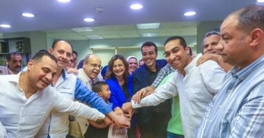 احتفالات فى اليوم السابع