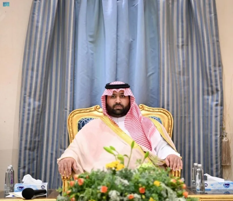 لقاء أمير جازان مع مشايخ وأهالي الحُرَّثْ لبحث احتياجات المنطقة