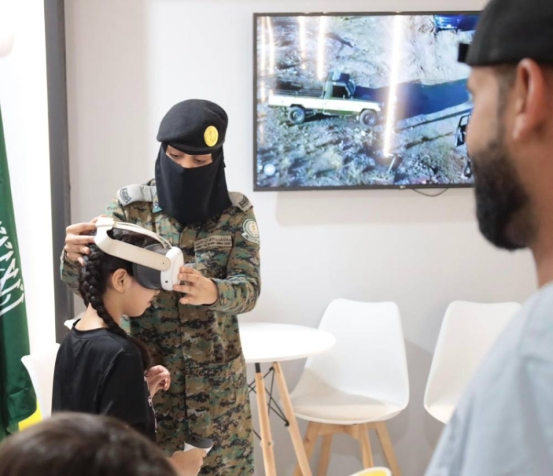 مشاركة فريدة للأفواج الأمنية