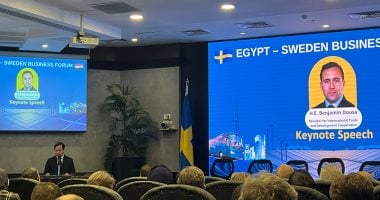 مصر تنمو بسرعة: وزير التجارة السويدي يشيد بتوسع الشركات السويدية في السوق المصري