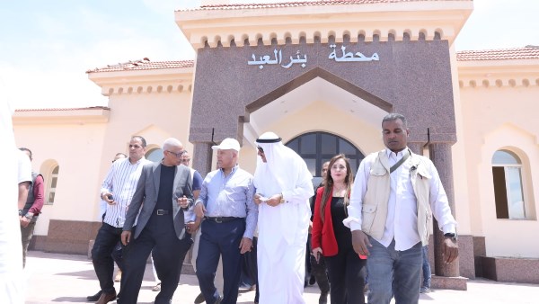 معدلات تنفيذ مشروع خط
