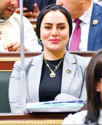 نائبة تبرز دعم السيسي