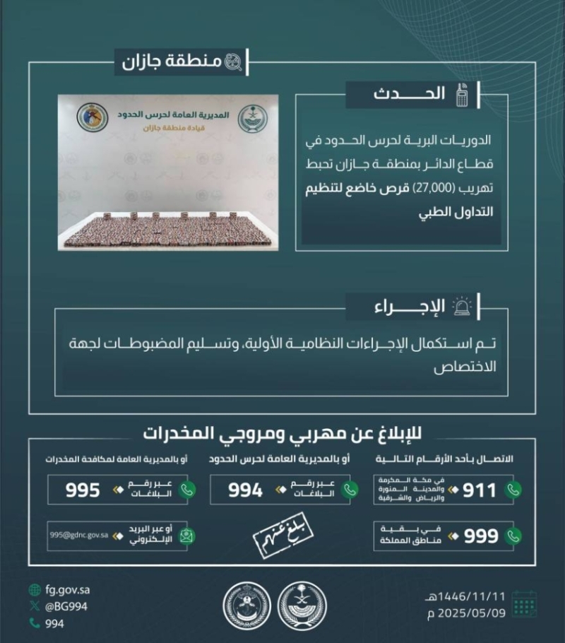 نجاح أمني في إحباط