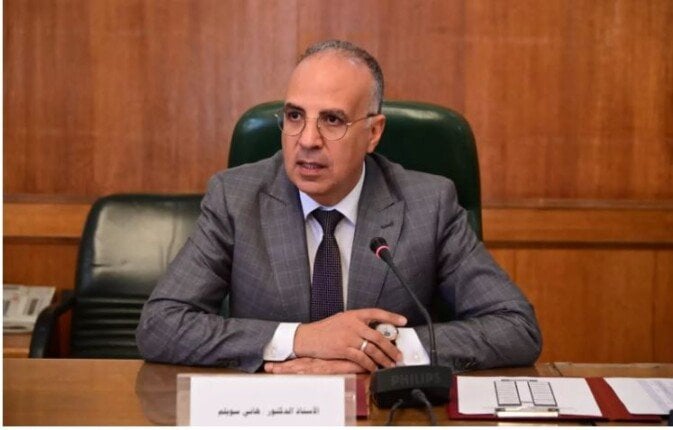 وزير الري يلتقي مدير