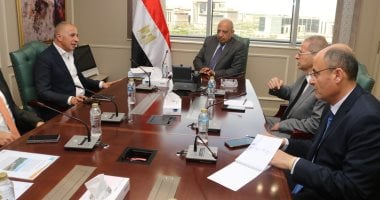 وزير الكهرباء يتباحث مع