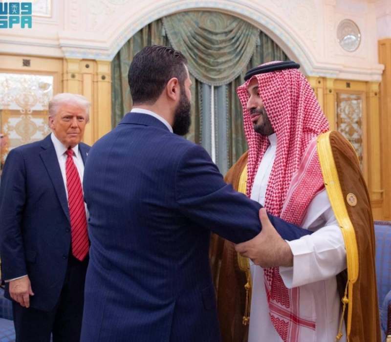 ولي العهد وترامب يتباحثان