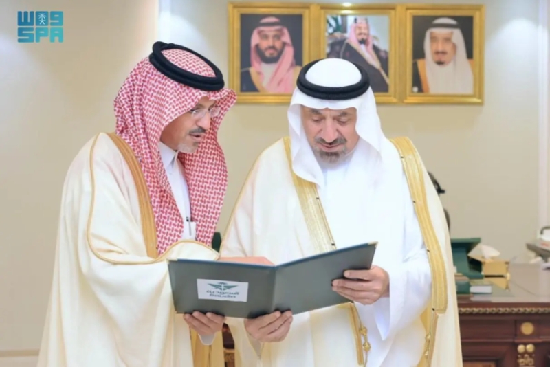 أمير نجران يستعرض إحصائيات
