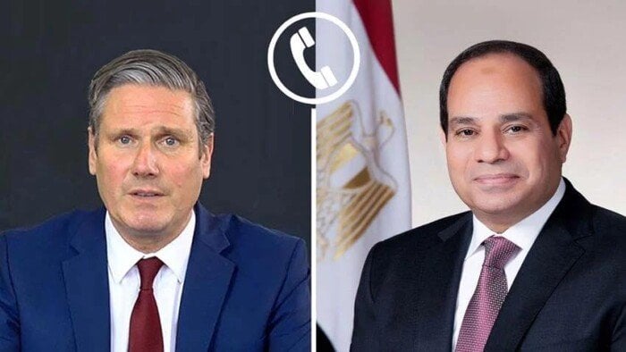 اتصال هاتفي بين السيسي