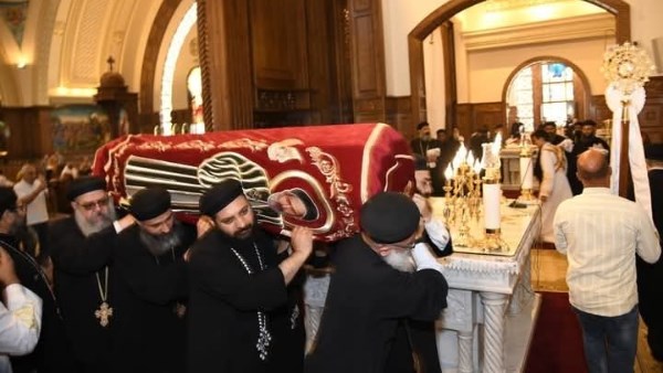 احتفالات عيد "الأنبا أبرآم"