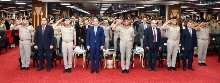 احتفالية تخرج جديدة في الأكاديمية العسكرية للعاملين بالنقل والمالية