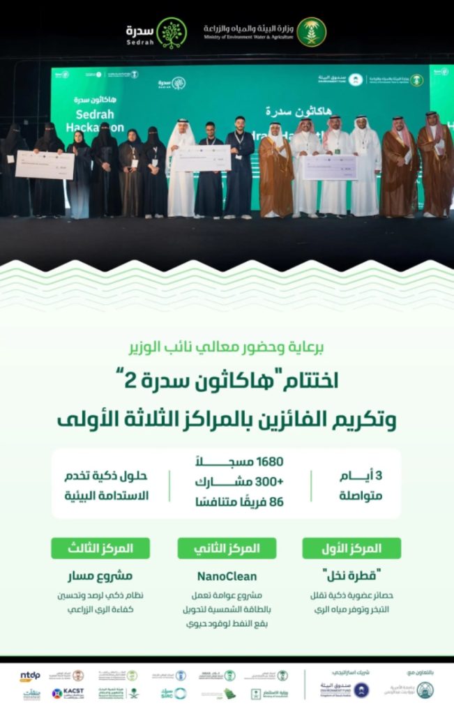 اختتام فعاليات "هاكاثون سدرة