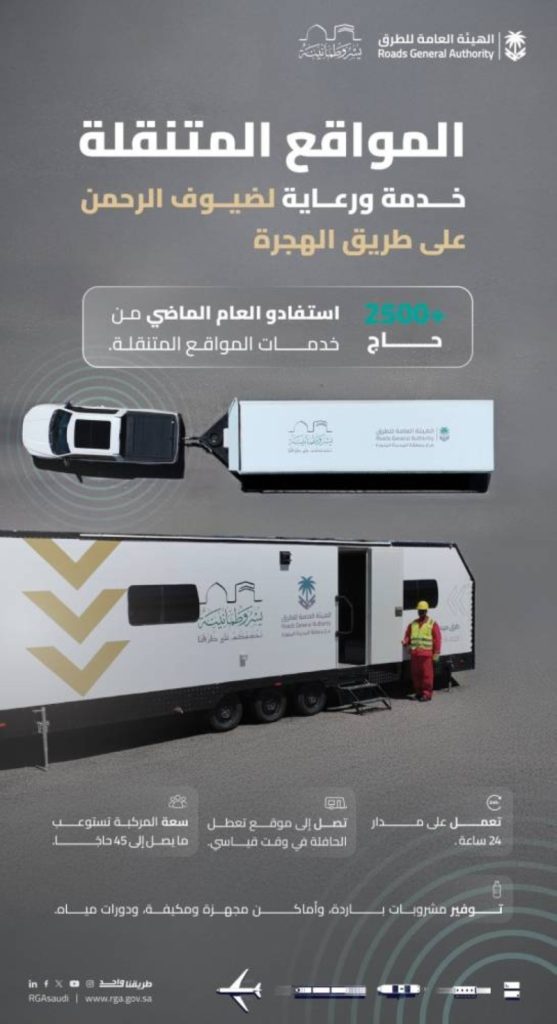 استضافة الحجاج في مواقع