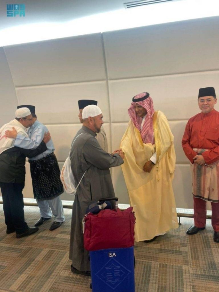 استقبال حجاج المملكة من