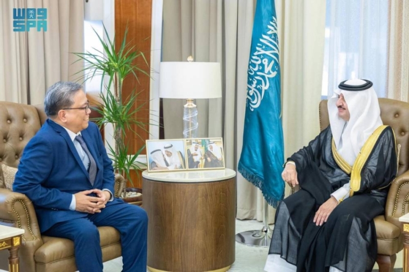 استقبال سفير الفلبين في