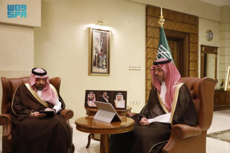 استقبال مميز للأمير سعود