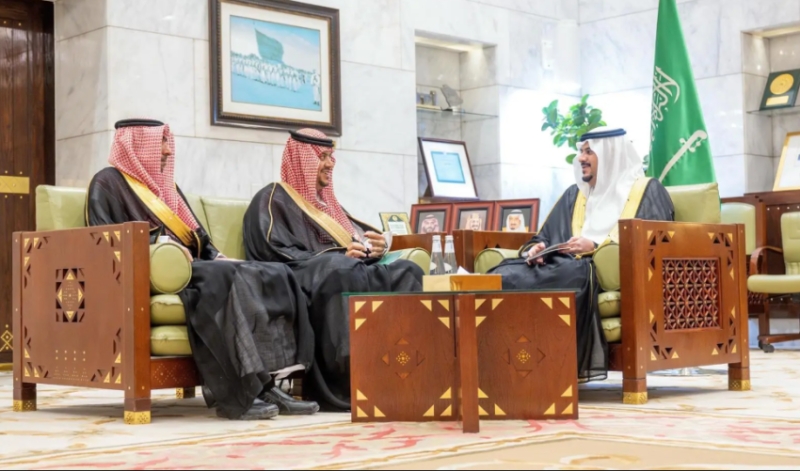 استقبال نائب أمير الرياض