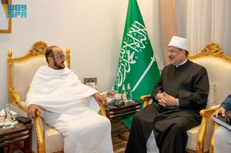 استقبال وزير الشؤون الإسلامية