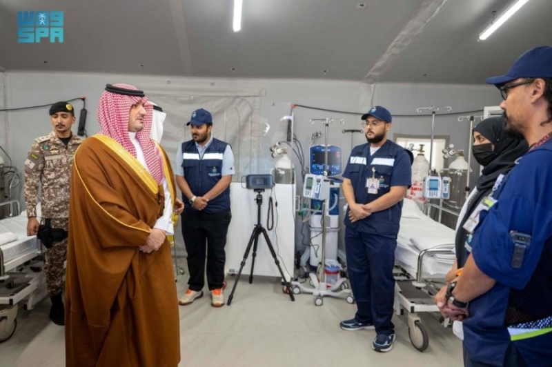 افتتاح المستشفى الميداني في