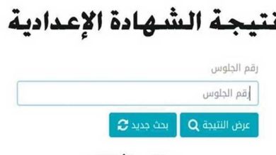 الاستعلام عن نتائج الصف الثالث الاعدادي في جميع المحافظات 2025 عبر الموقع الرسمى لوزارة التربية والتعليم المصرية