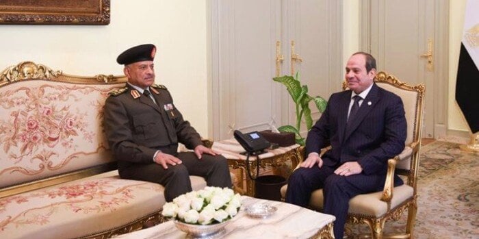 الرئيس السيسي يستقبل وزير