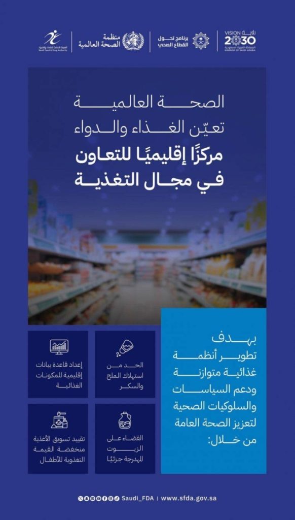 "الغذاء والدواء" يصبح مركزًا