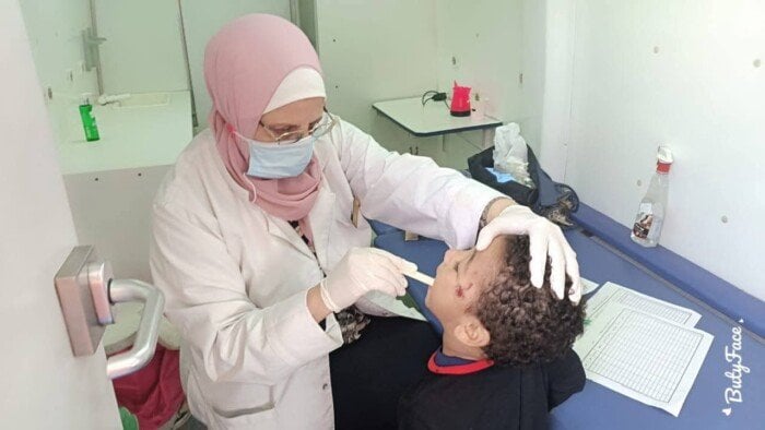 القافلة الطبية بالمقطم تقدم