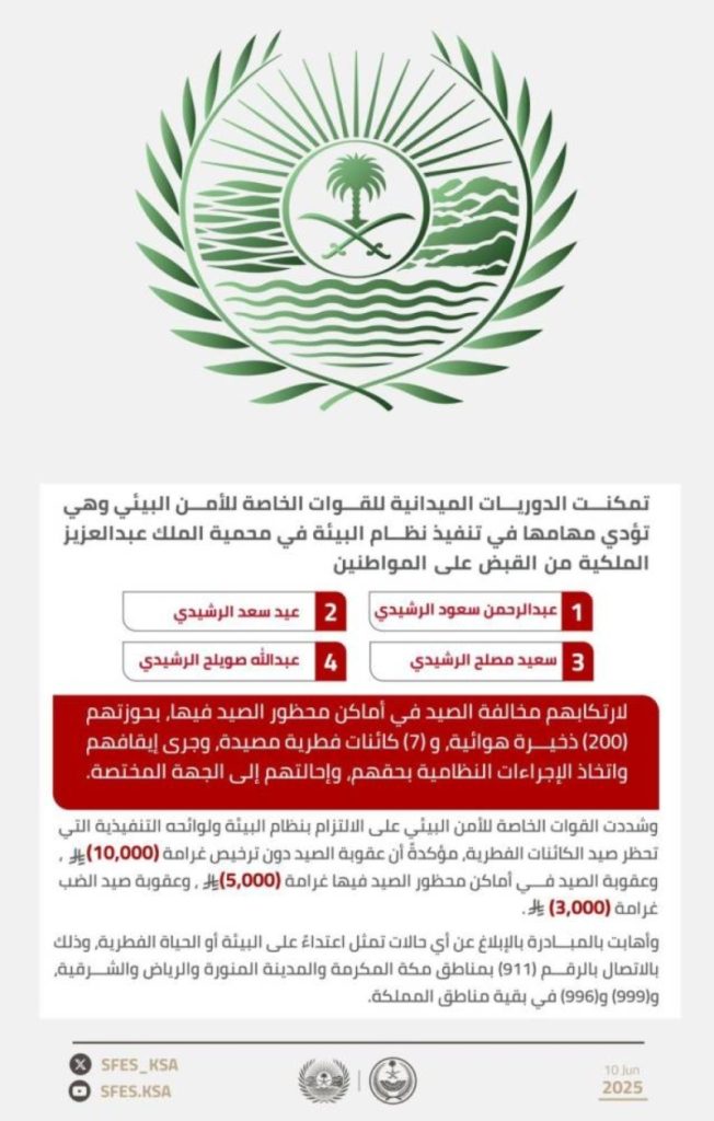 القبض على أربعة مخالفين