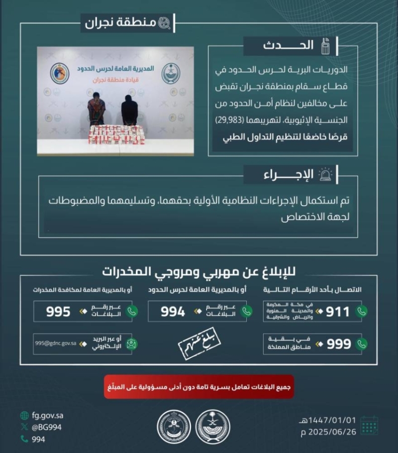 القبض على مهربين خلال