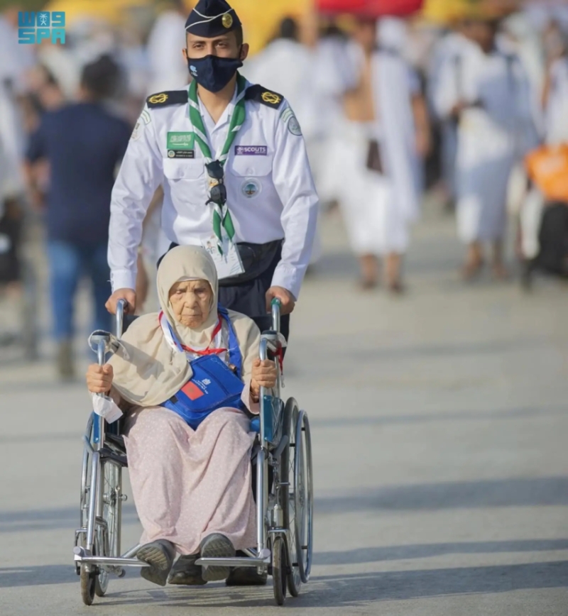 القيادات الكشفية في الحج