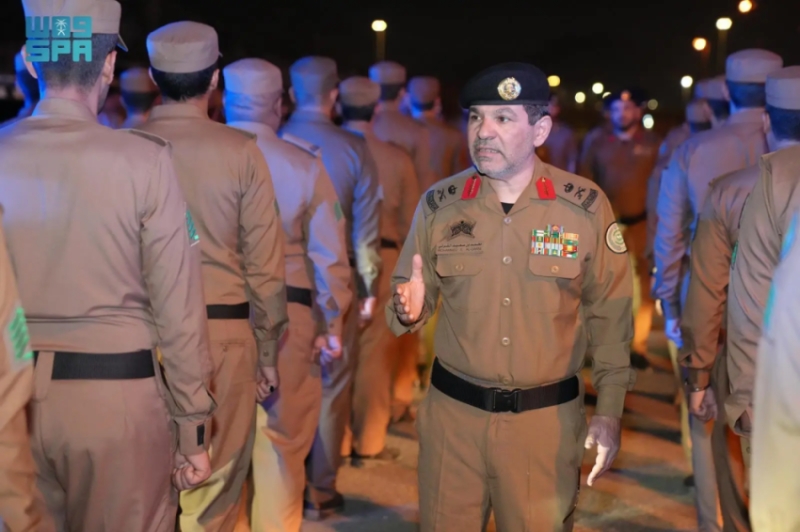 اللواء محمد القرني يزور