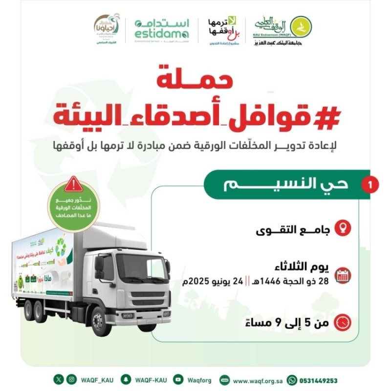 انطلاق حملة "قوافل أصدقاء