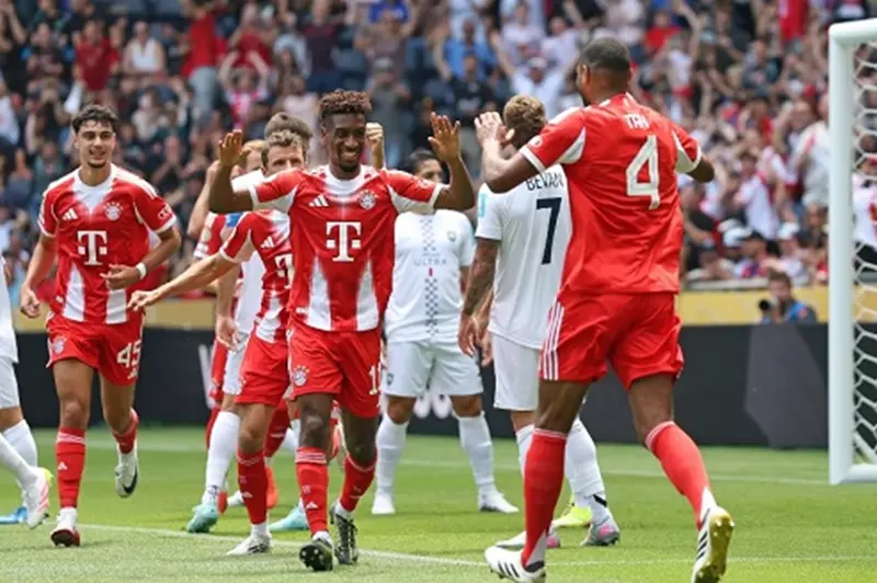 بايرن 10-0 أوكلاند.. طوفان
