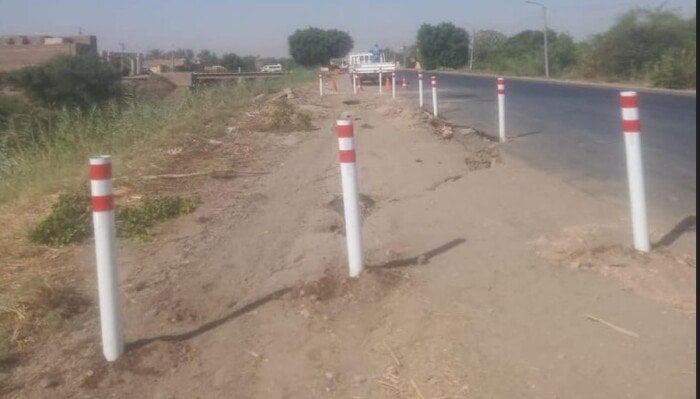 تدخل عاجل لإنقاذ طريق
