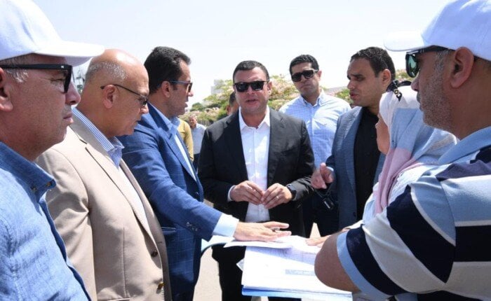 تفقد الشربيني مشروع الإسكان