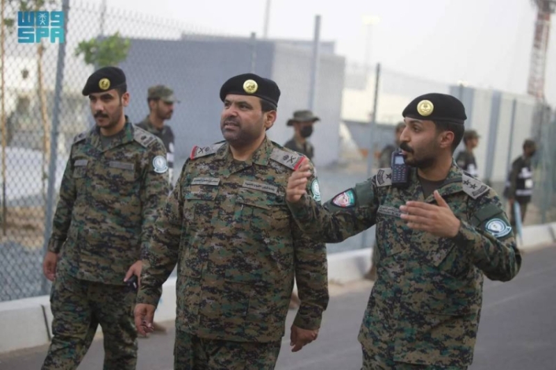 تفقد اللواء العنزي مهام